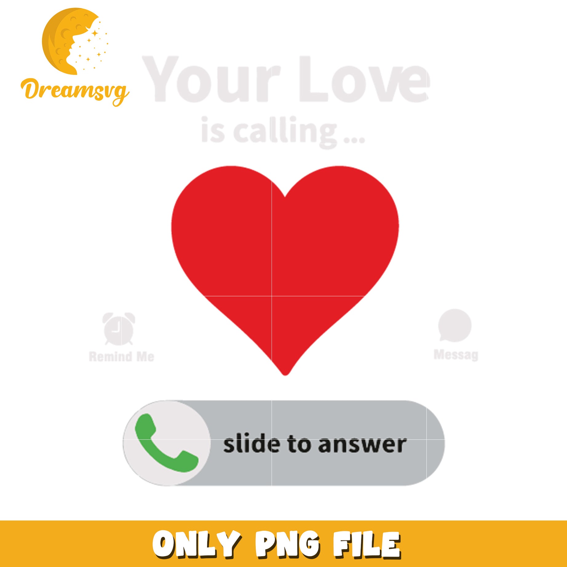 Your Love Is Calling PNG