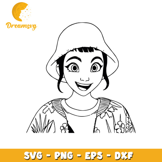 Zoey cute and funny svg, huntrix zoey cute svg, zoey funny svg