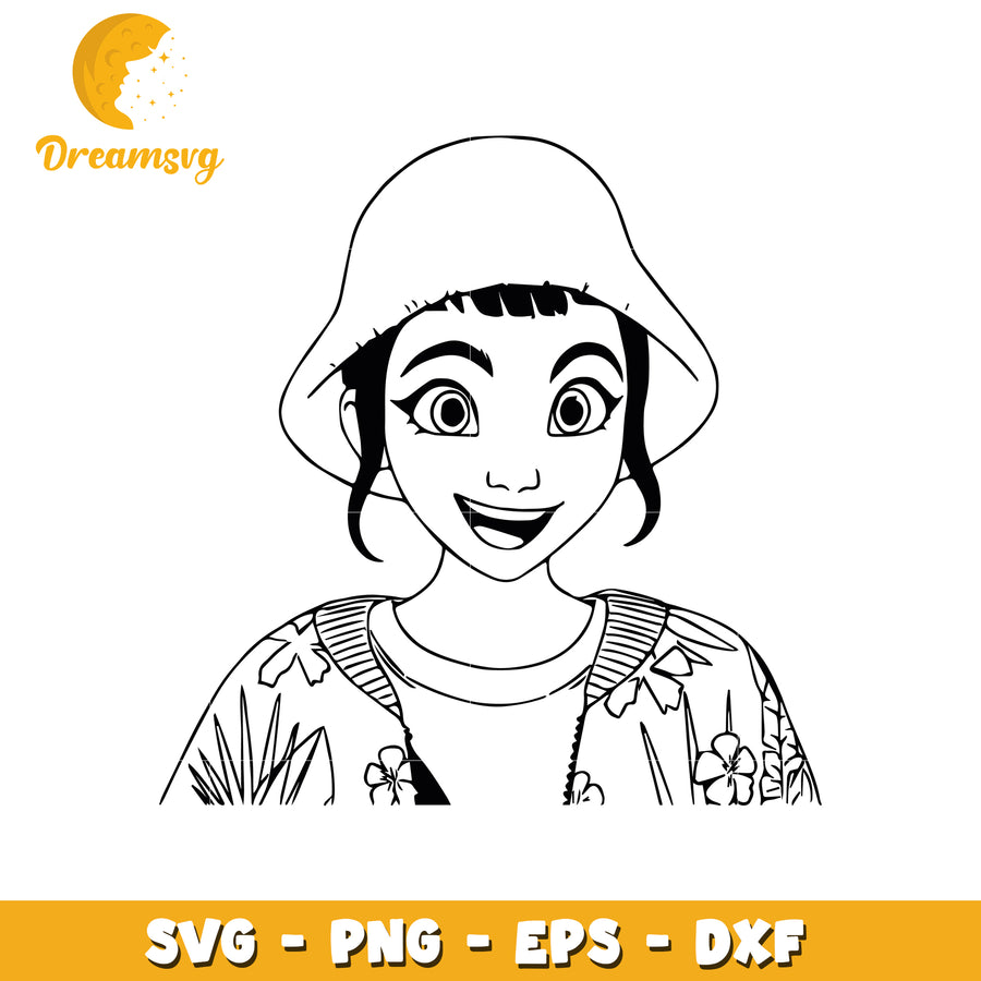 Zoey cute and funny svg, huntrix zoey cute svg, zoey funny svg