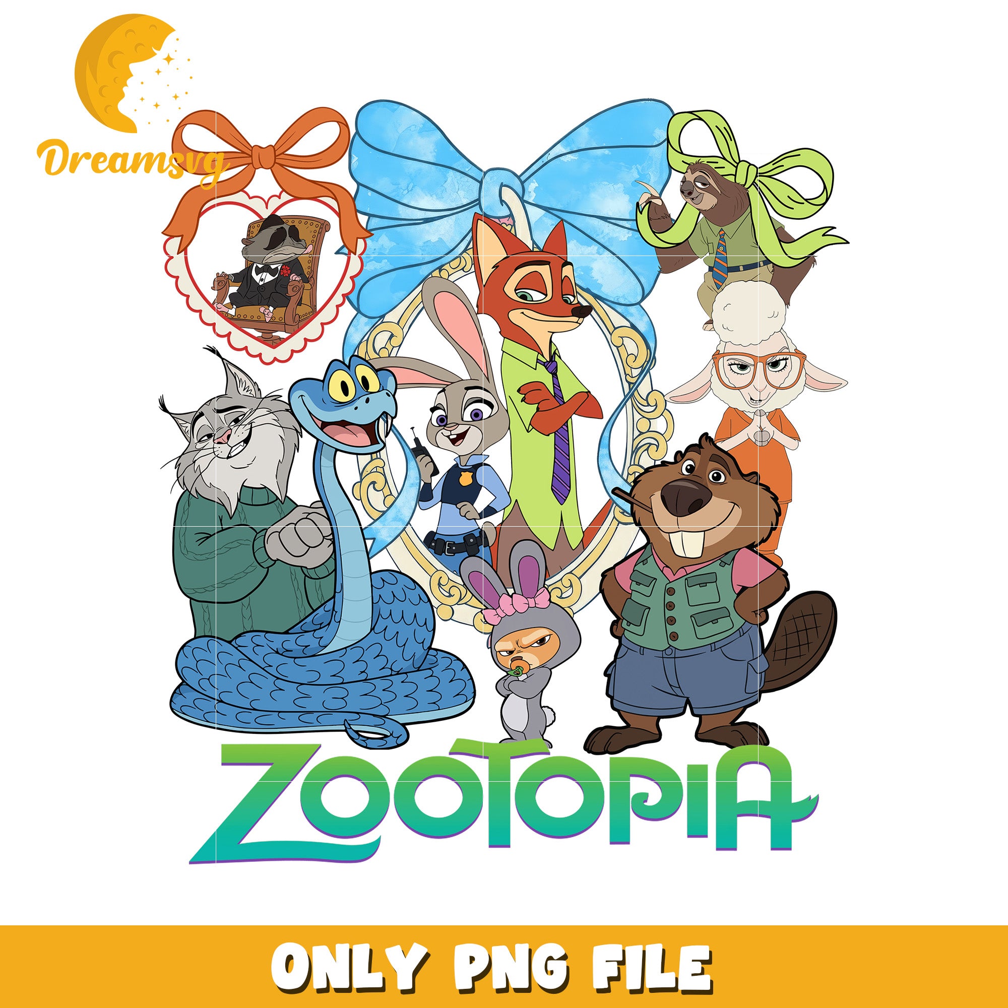 Zootopia png, zootopia animals png, zootopia clipart​ png