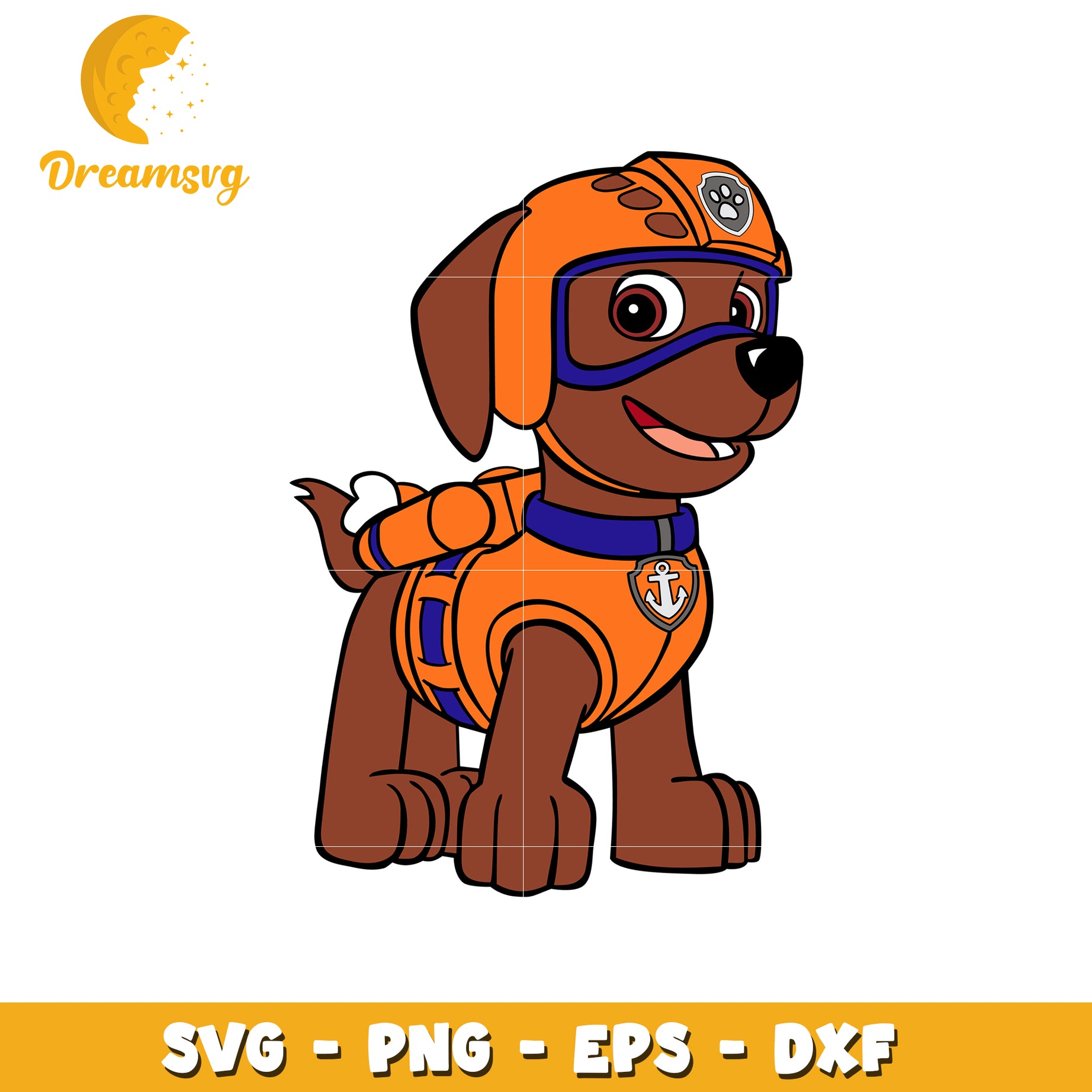 Zuma Paw Patrol SVG PNG EPS DXF