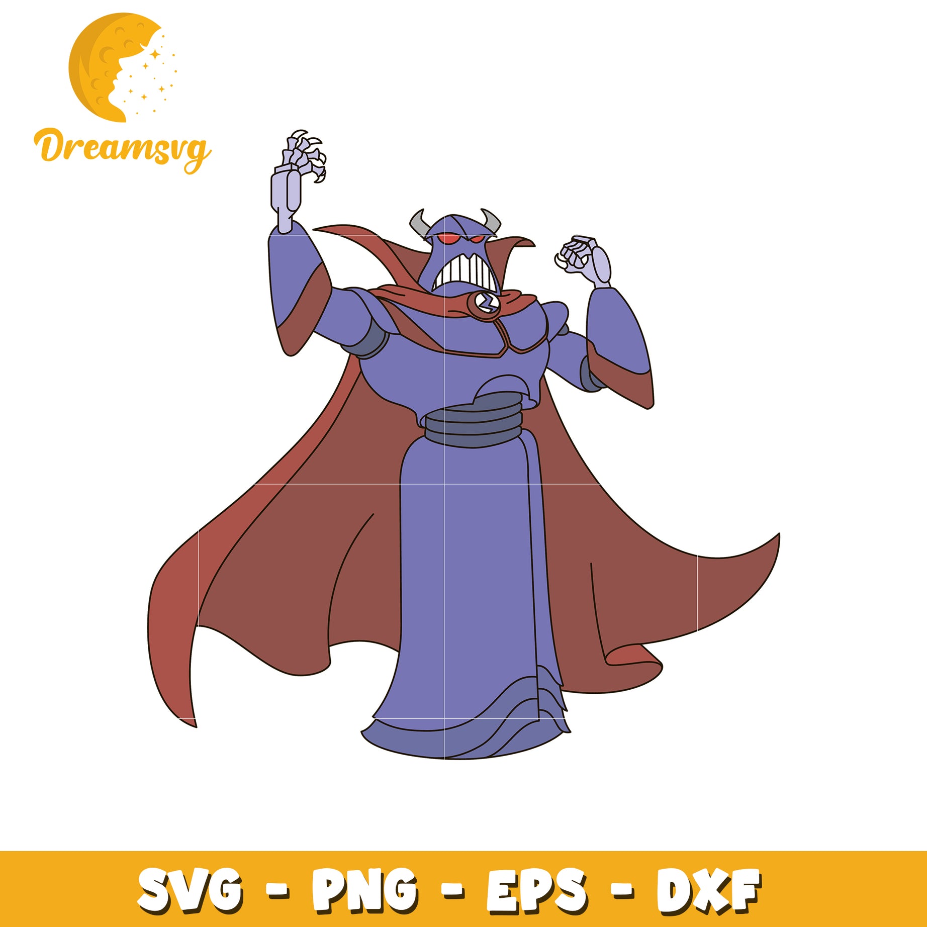 Zurg SVG Cut File PNG EPS DXF