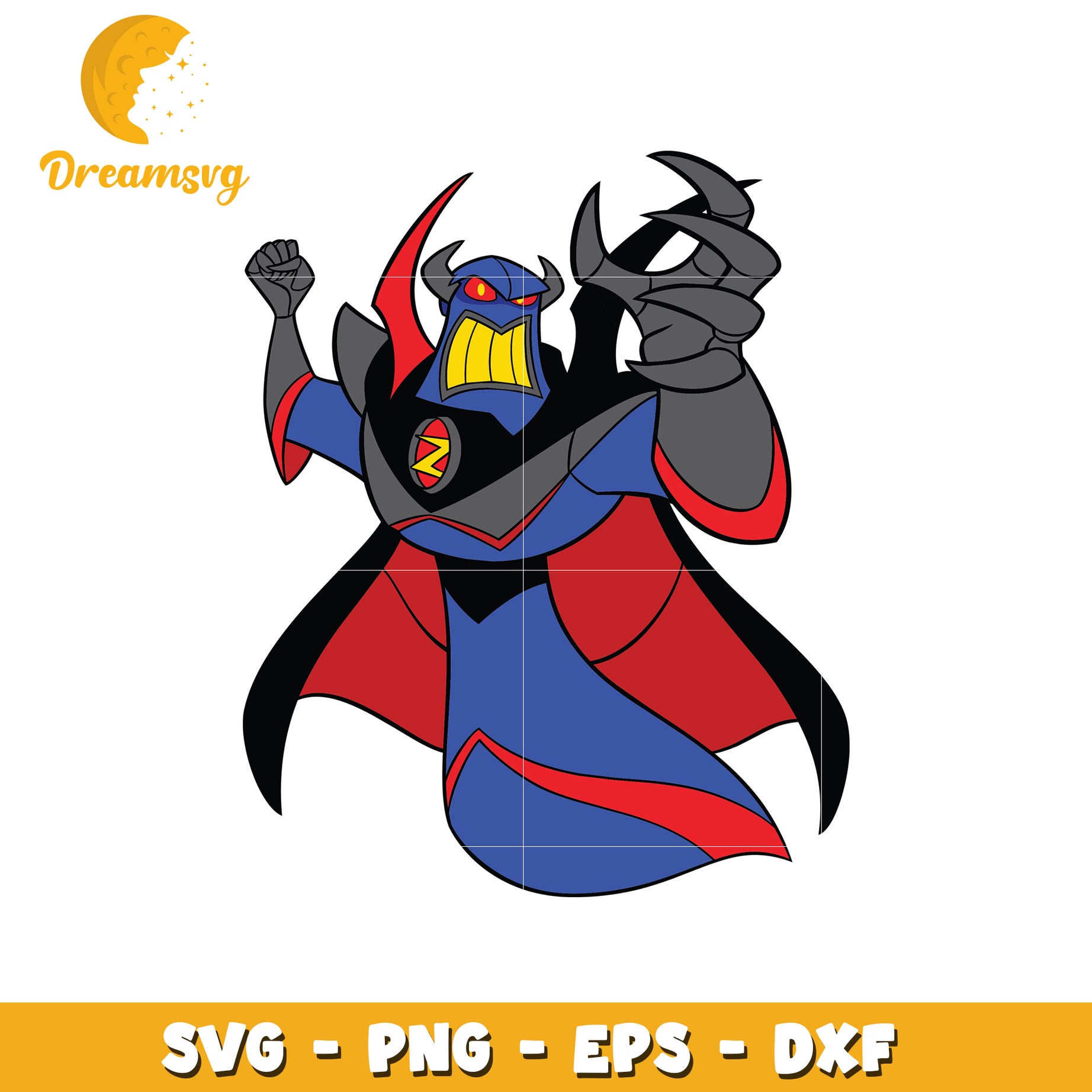 Zurg SVG PNG EPS DXF Files