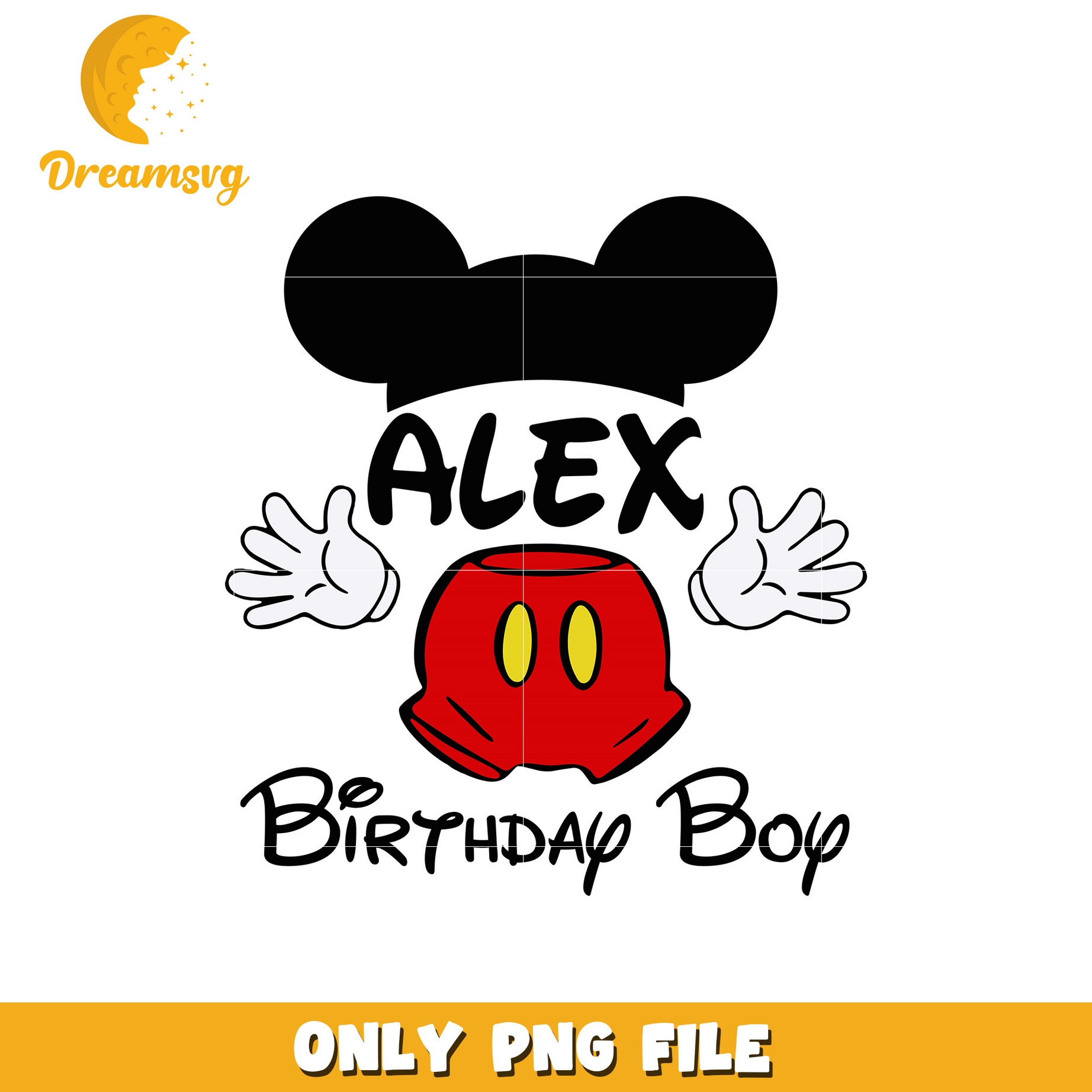 Mickey alex brithday boy png