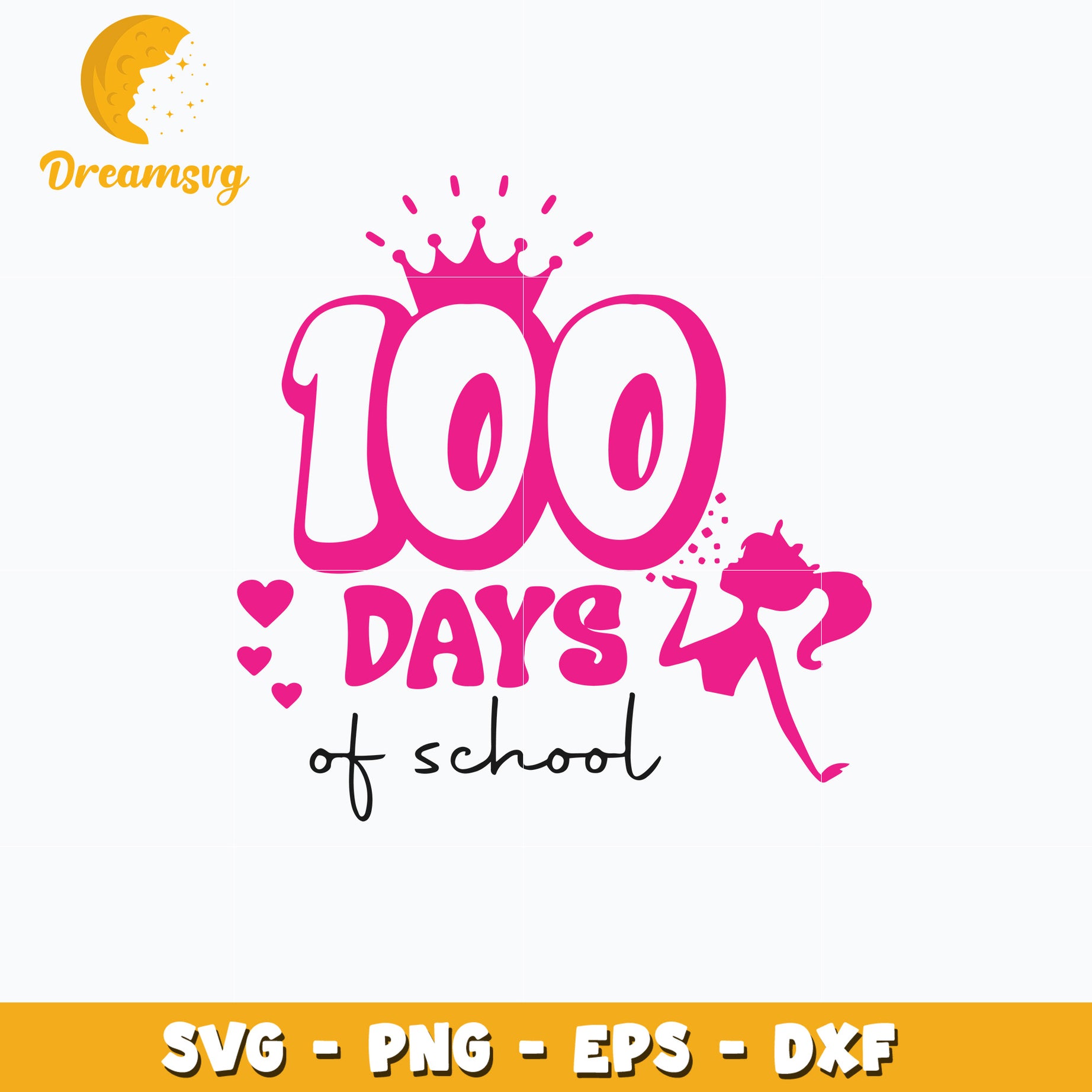 Taylor 100 days of school svg