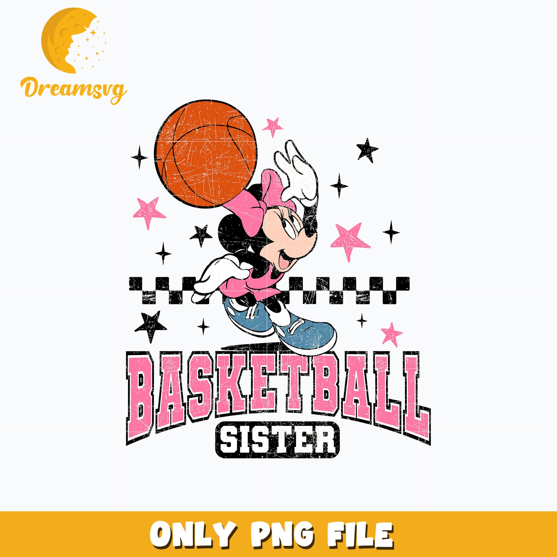 Minnie mouse baseball sister png