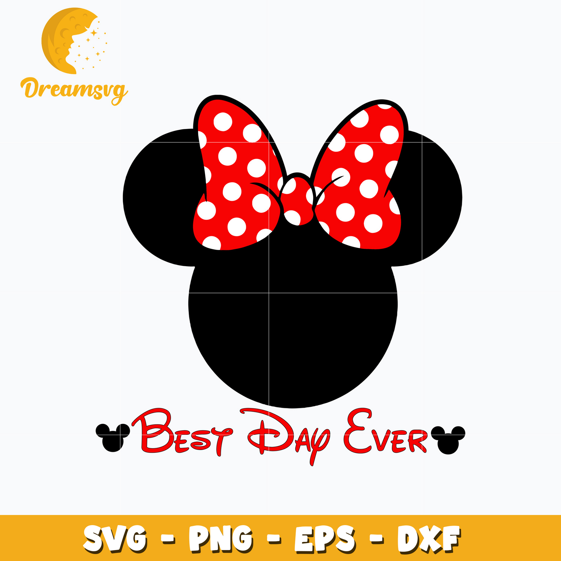 Minnie mouse best day ever svg