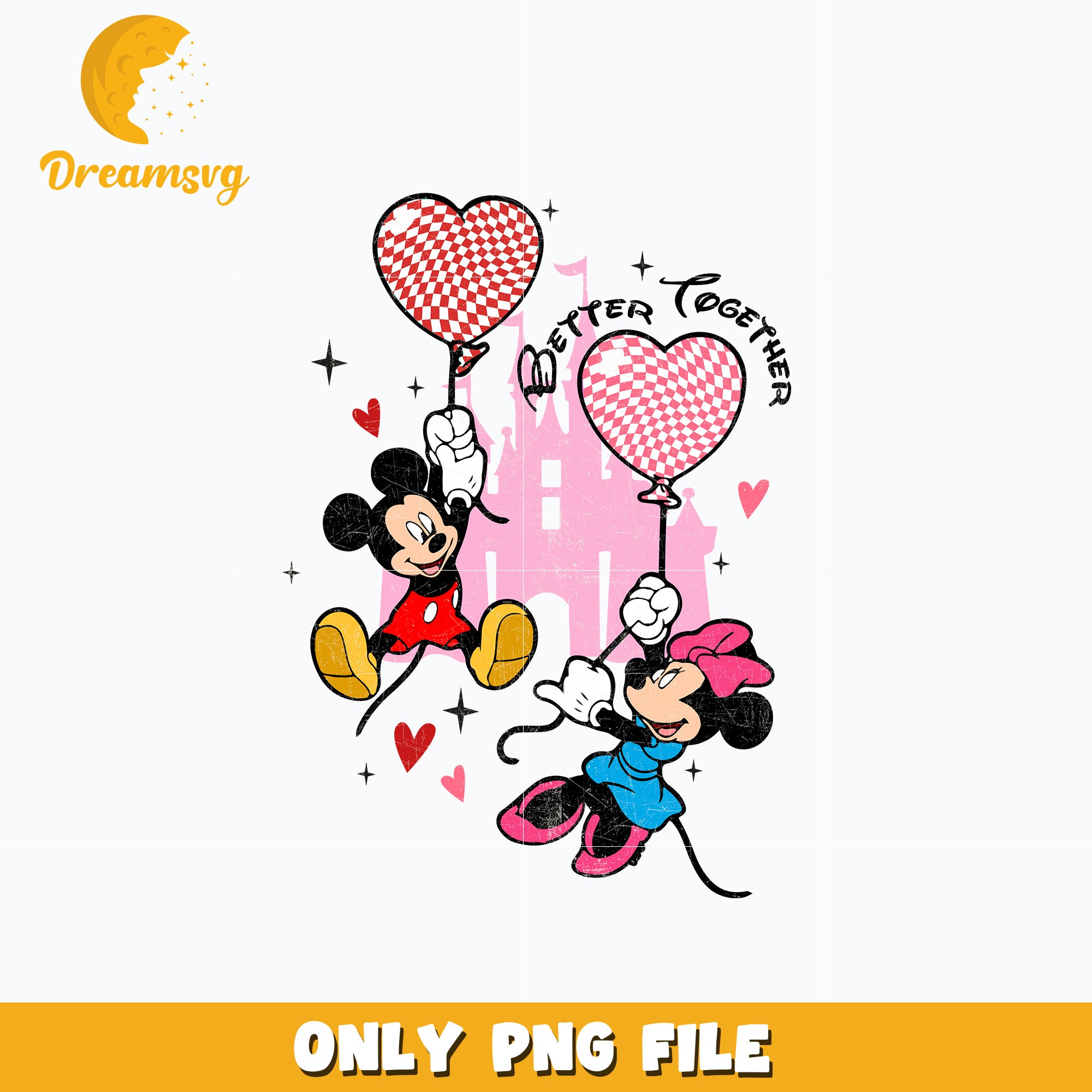 Mickey better together valentine png – DreamSVG Store