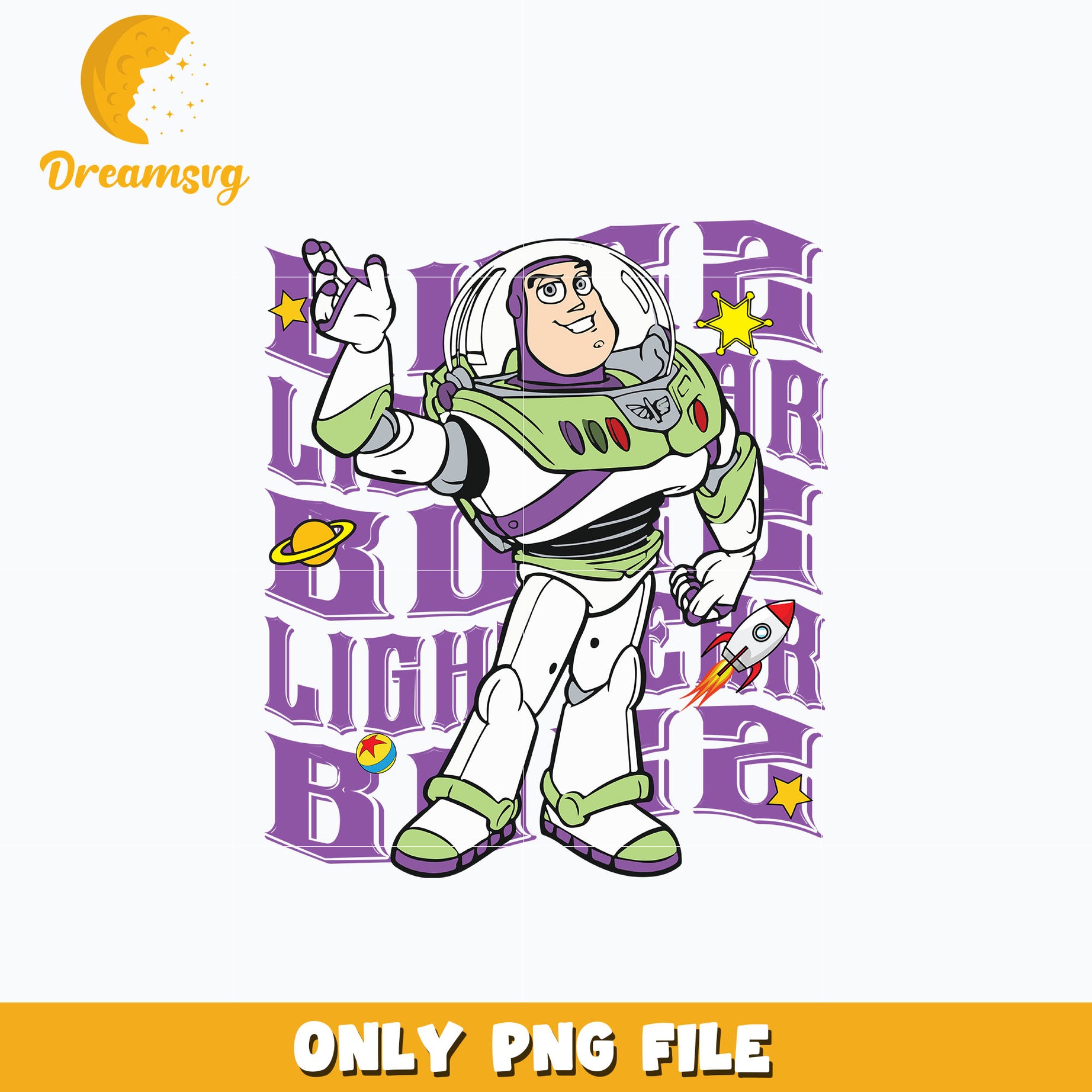 Buzz Lightyear png, Disney png, digital download