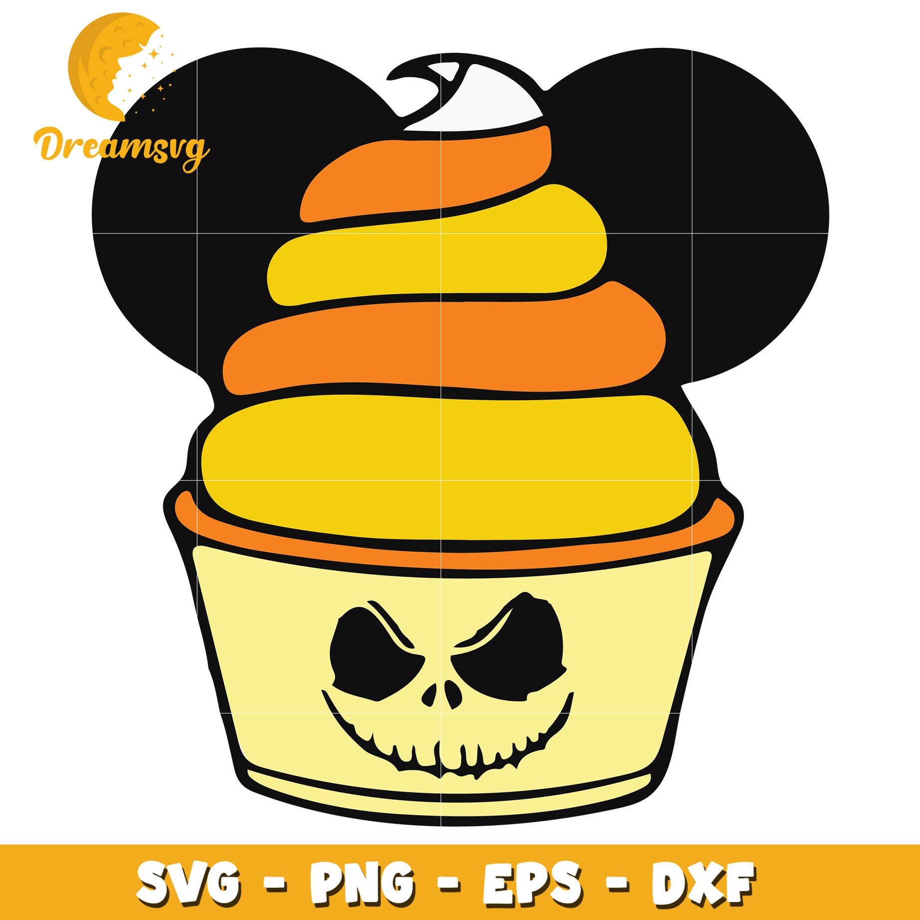 Muffin Cake mickey mouse svg