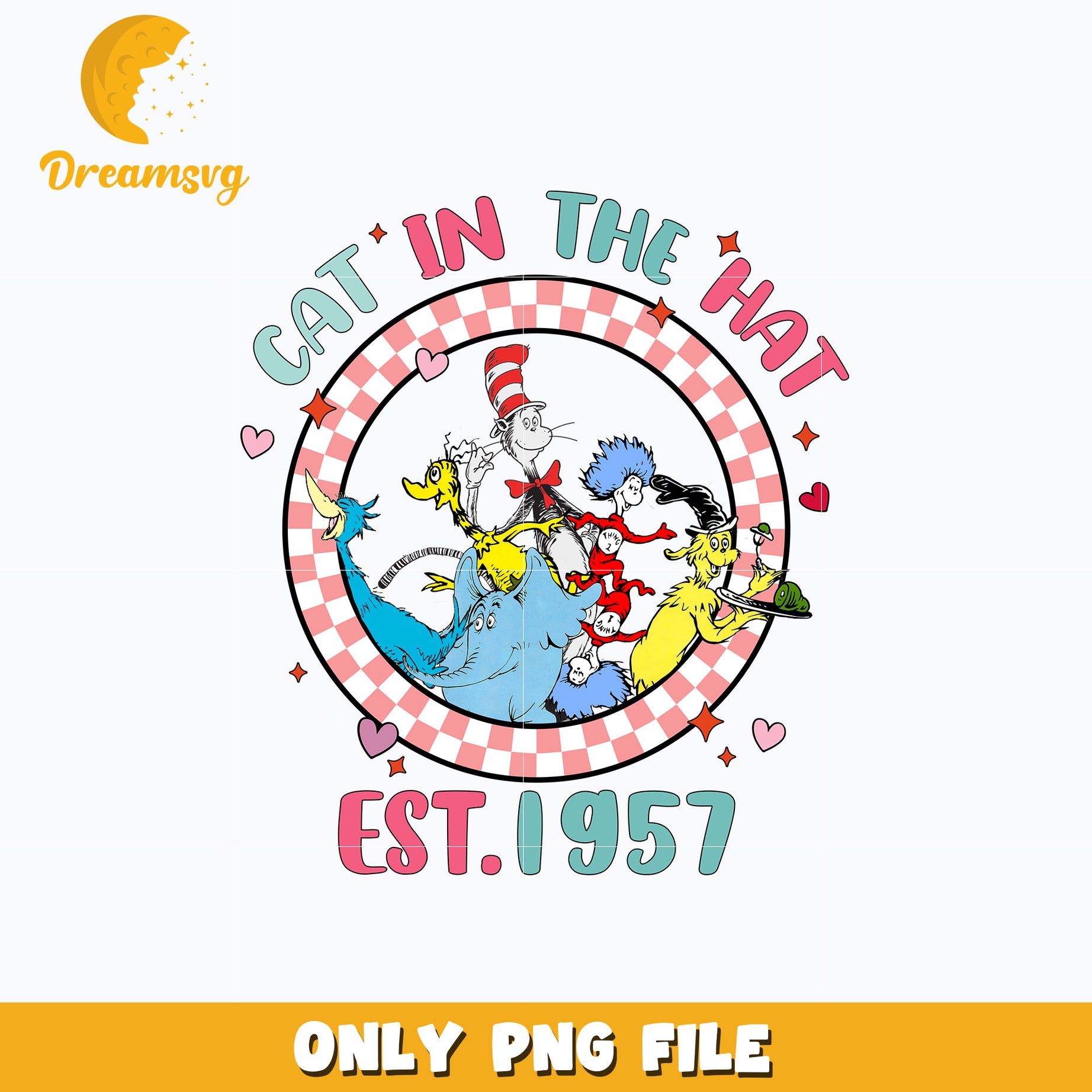 Dr Seuss cat in the hat png