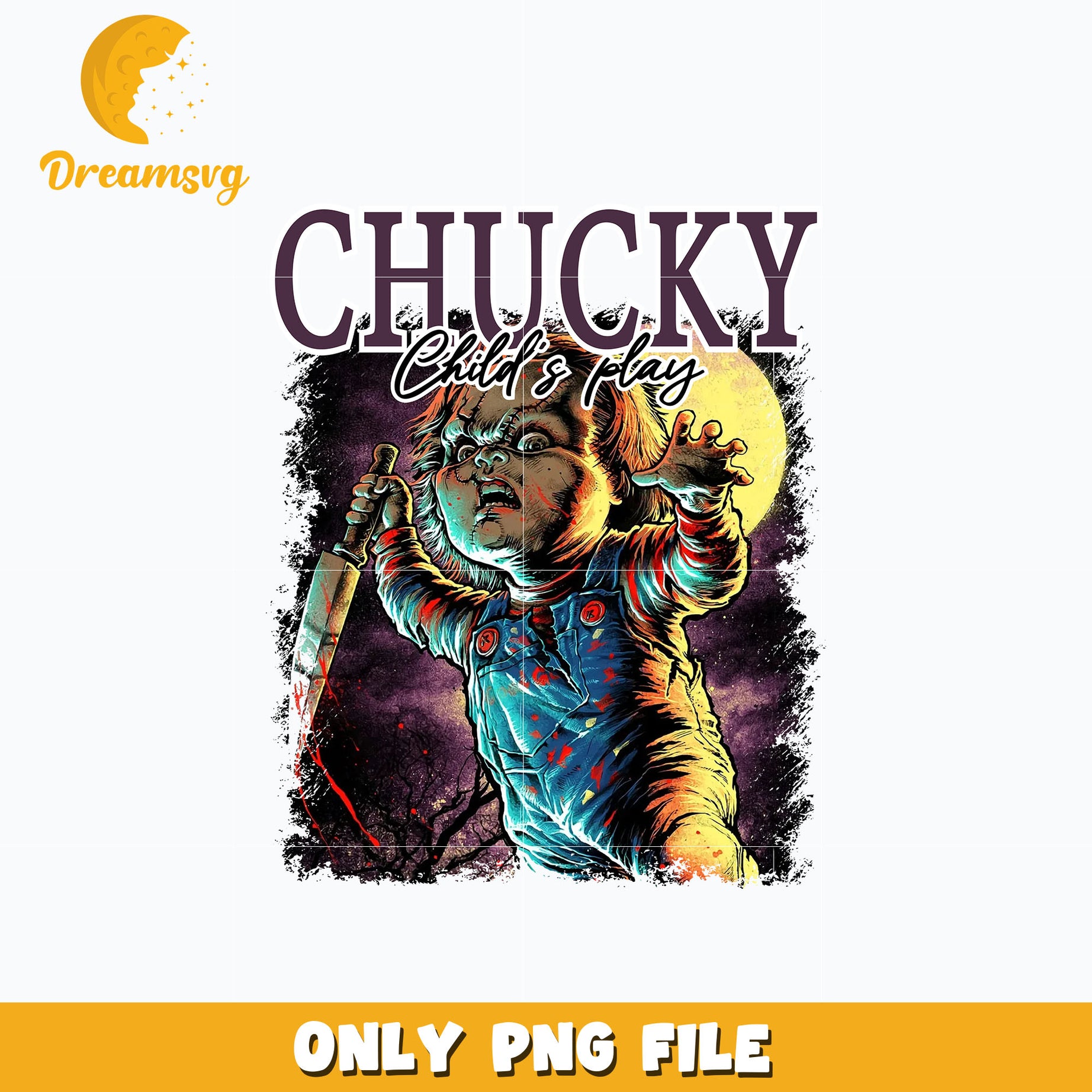 Chucky Child's Play Png, Halloween png, digital download