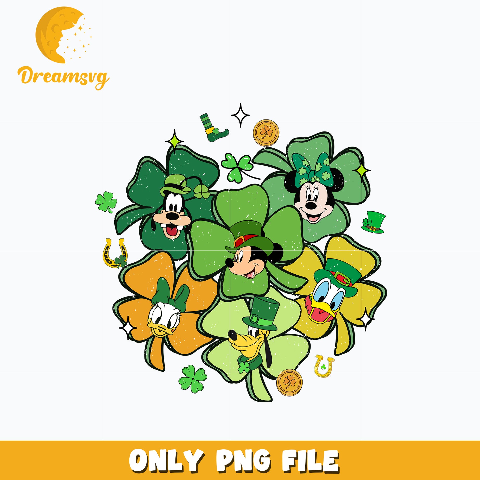 Clover disney  st patrick's day Png