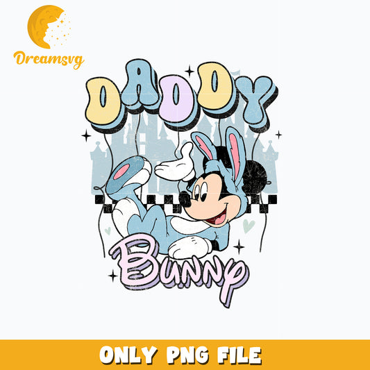 Mickey mouse daddy bunnny png
