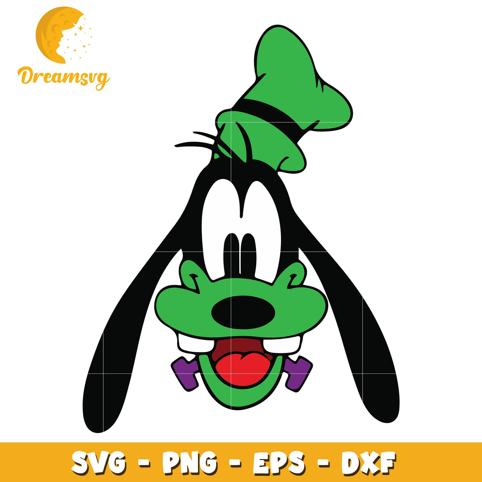 Goofy Head horror svg, Halloween svg