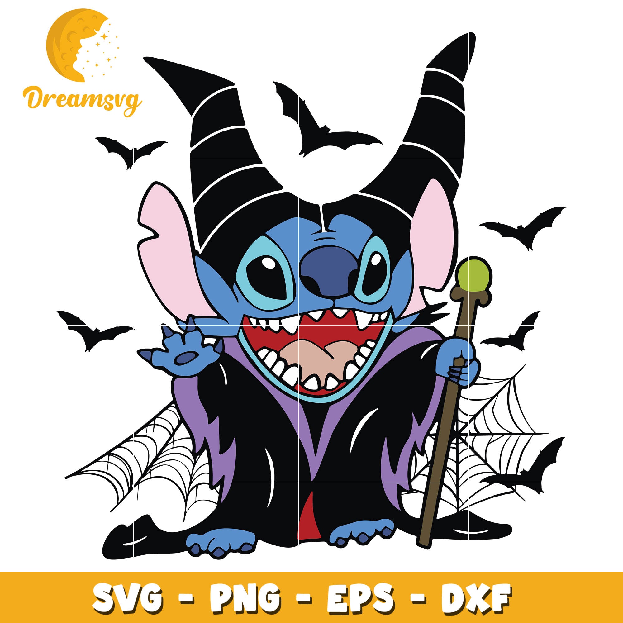 Stitch Villains design svg, Halloween svg – DreamSVG Store