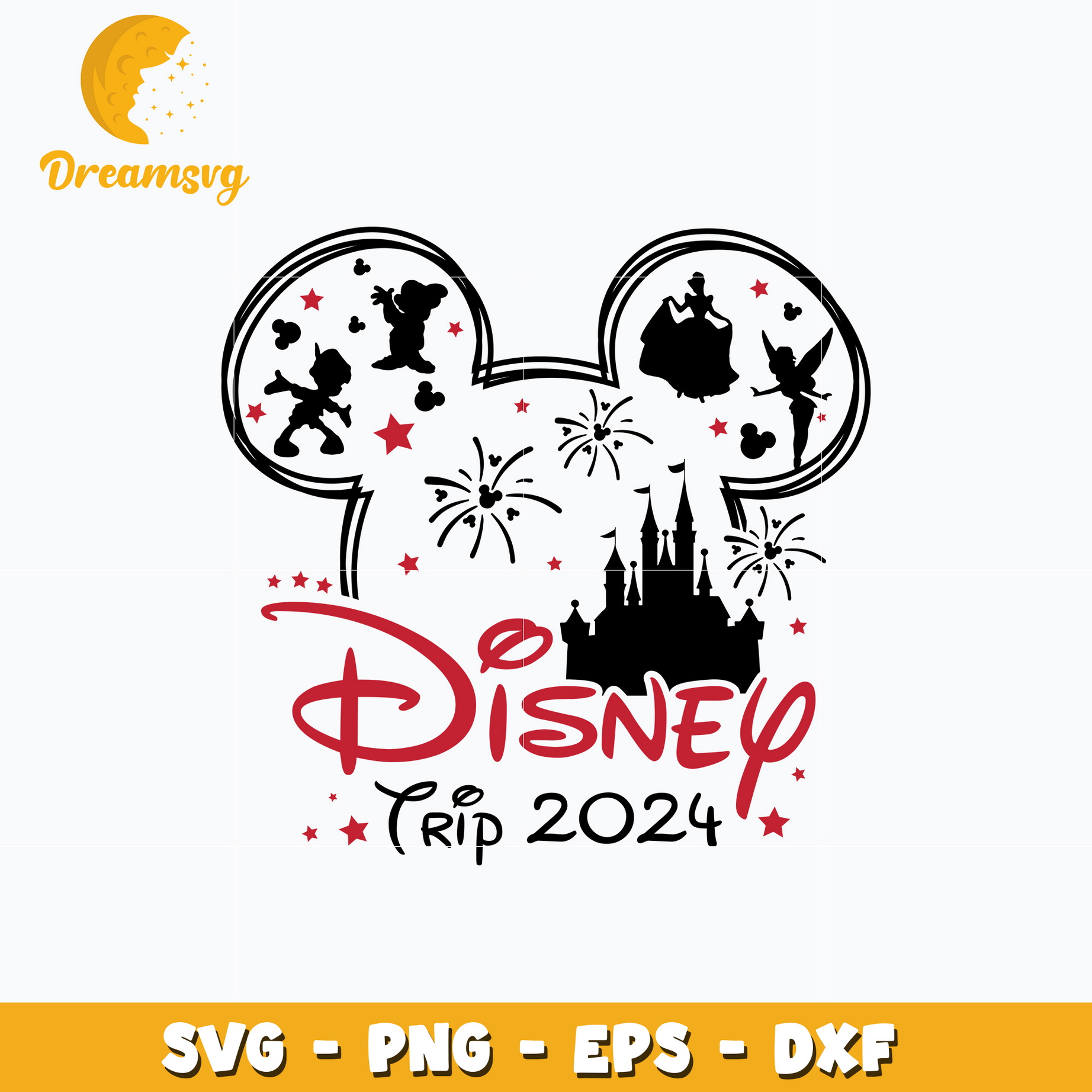 Mickey mouse disney trip 2024 svg