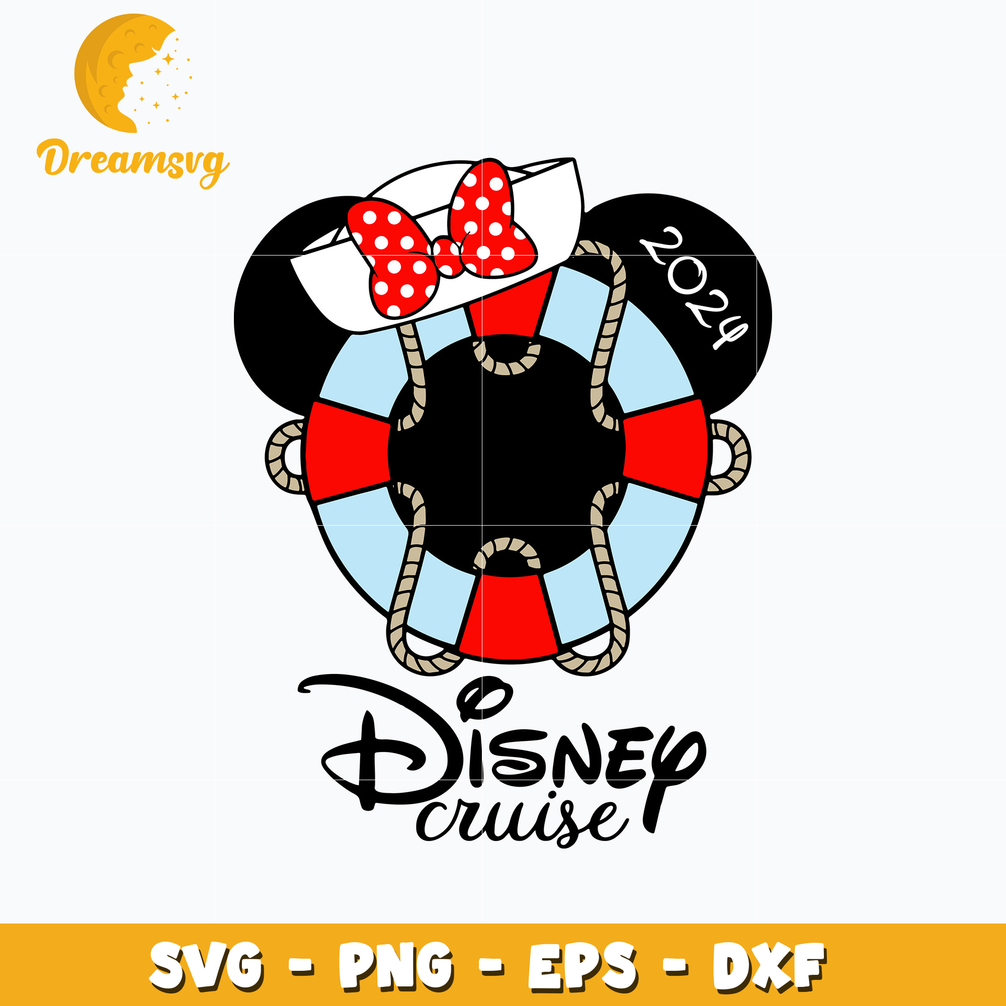 Minnie mouse disney cruise 2024 svg DreamSVG Store