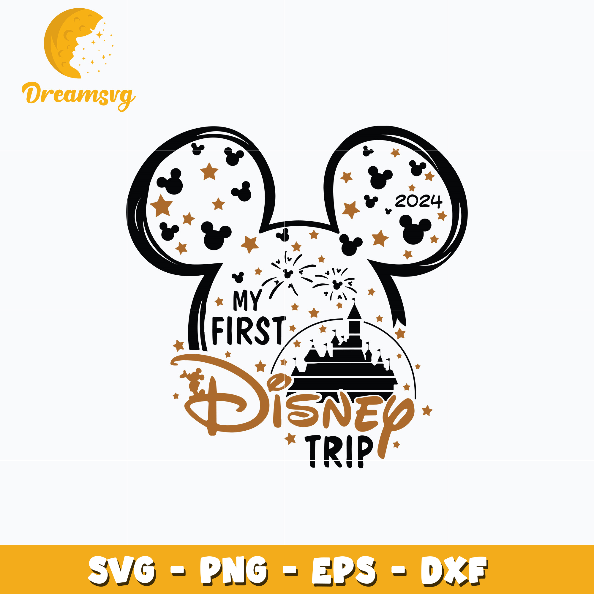 Mickey my first disney trip 2024 svg