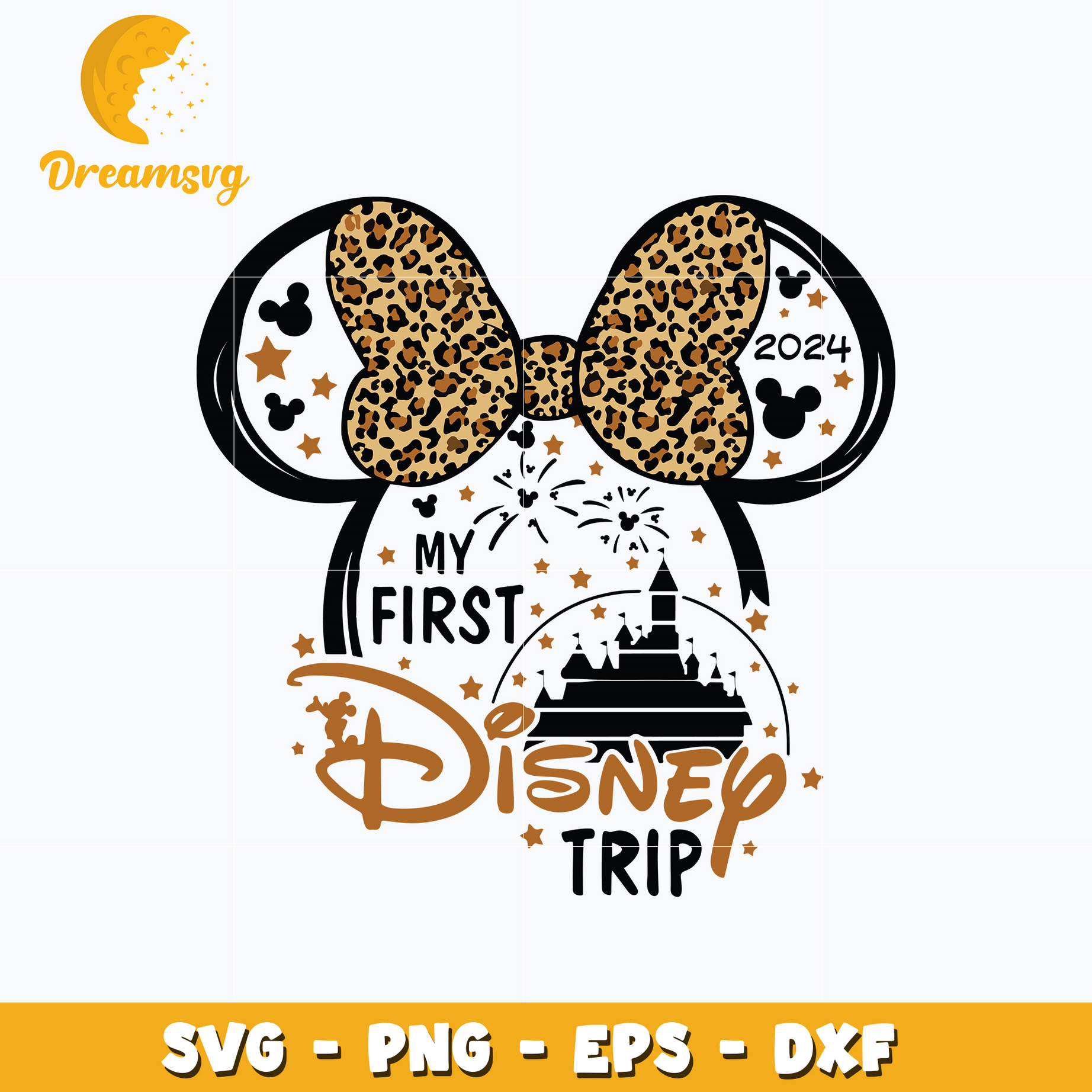 Minnie my first disney trip 2024 svg