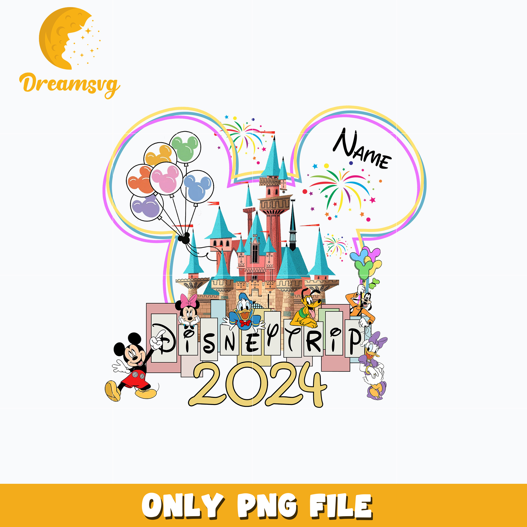 Mickey Friends Disney Trip 2024 Png DreamSVG Store   Disneytrip 2024 Boy 