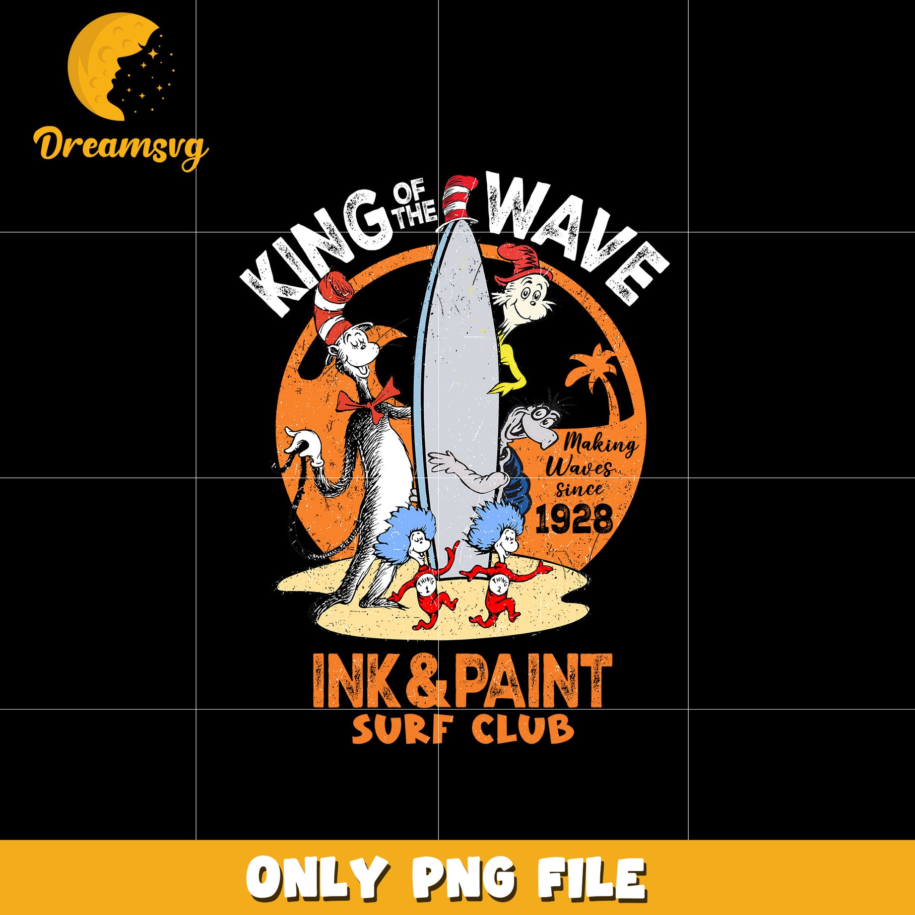 Dr Seuss king of the way png