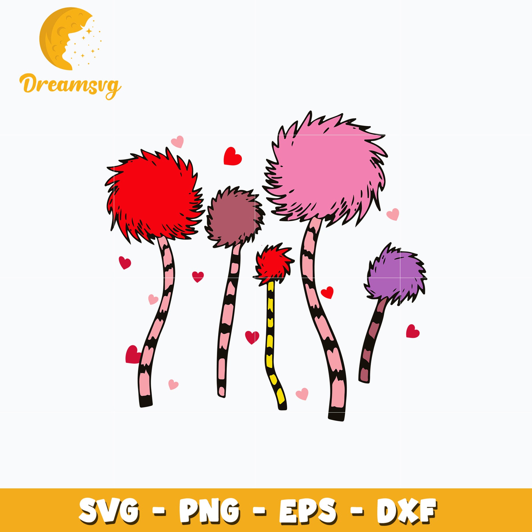 Dr Seuss truffula tree svg – DreamSVG Store