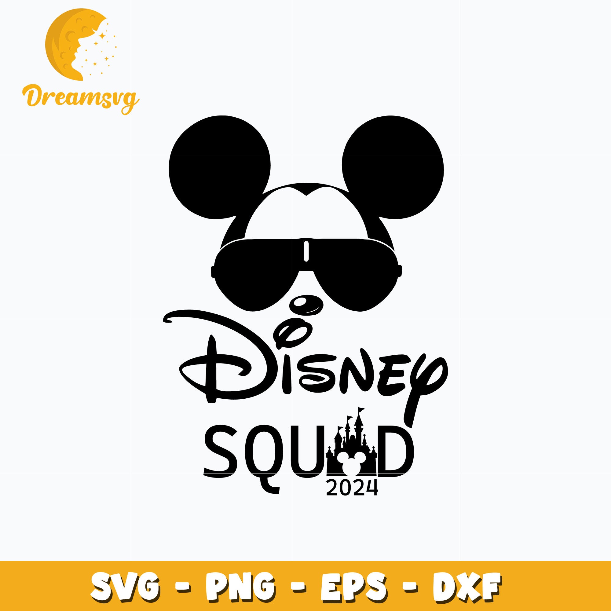 Mickey Head Disney Squad 2024 Svg DreamSVG Store   Fie Svg 5 