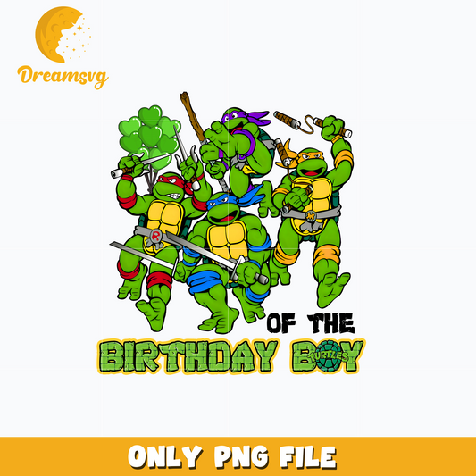 Ninja Turtles of the birthday boy png