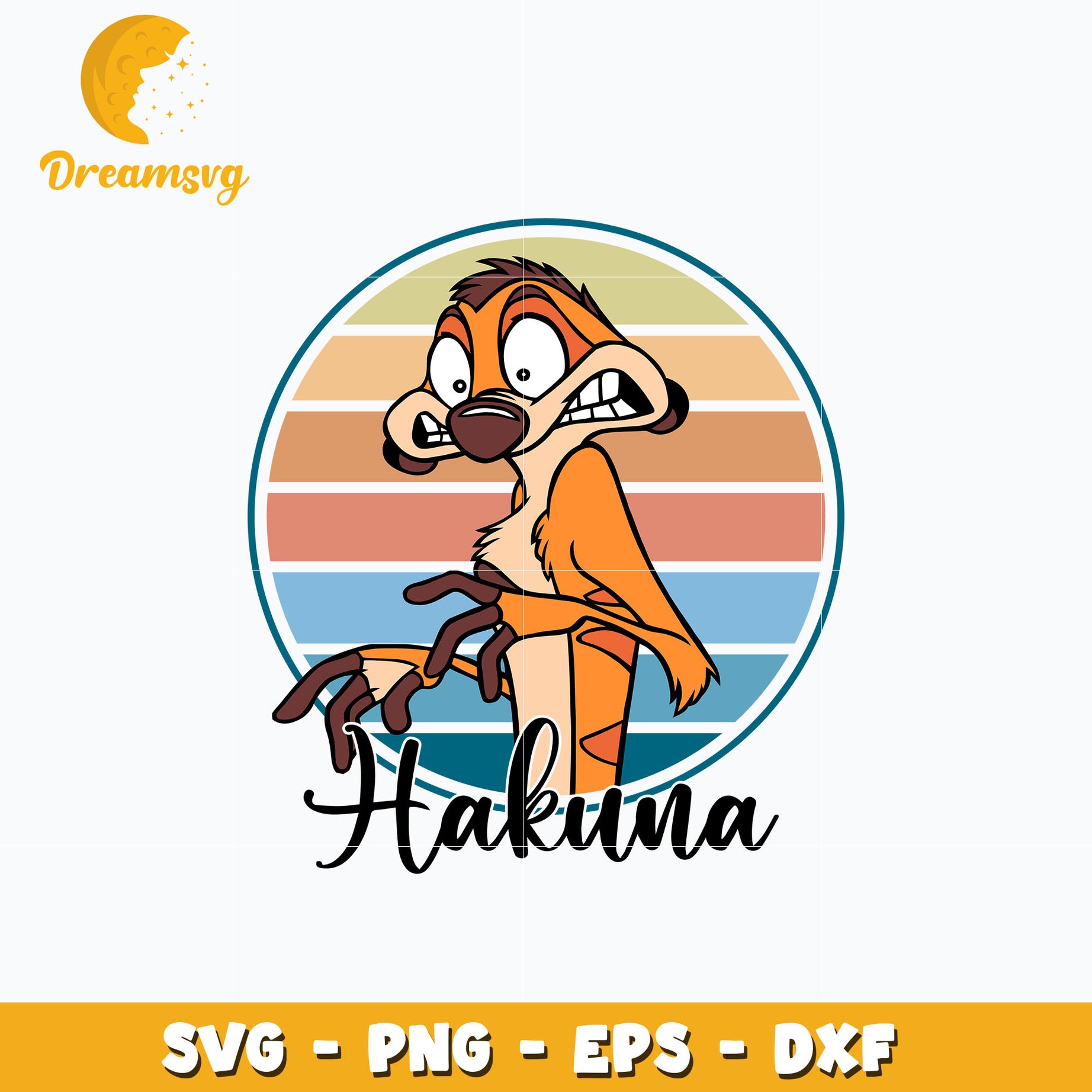 Timon hakuna lion king svg