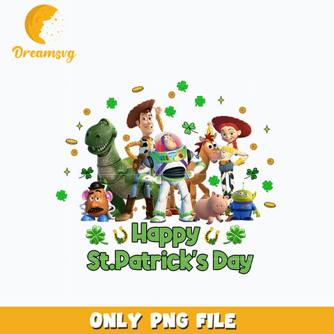 Toy story Happy St. Patrick's Day Png