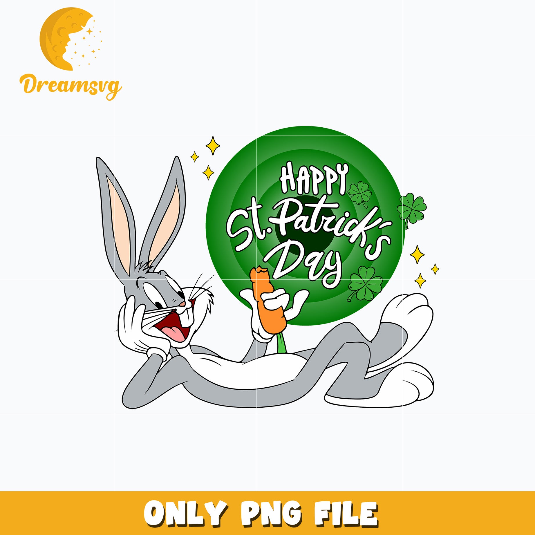 Bugs Bunny happy st. patrick's day Png