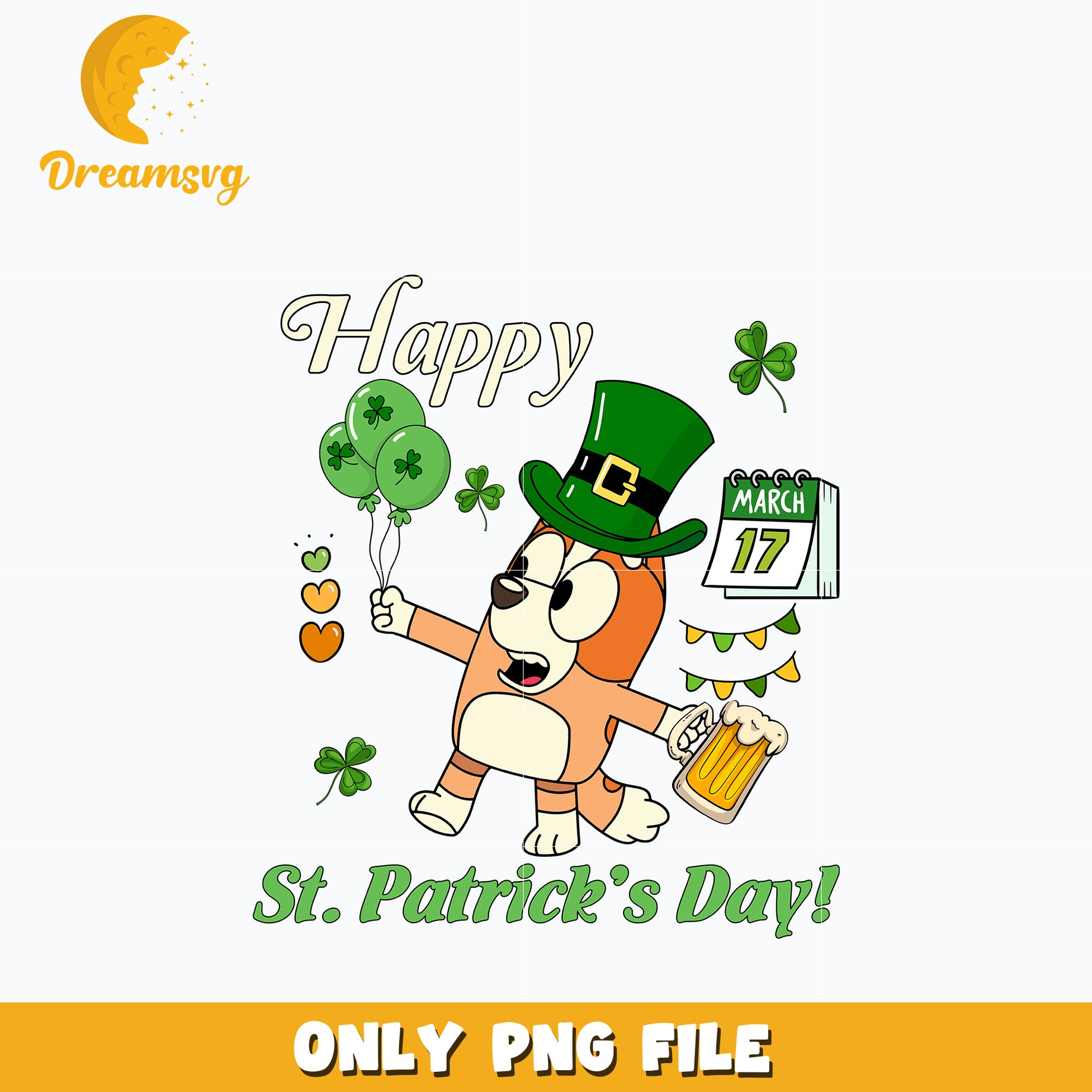 Bingo Happy St. Patrick's Day Png