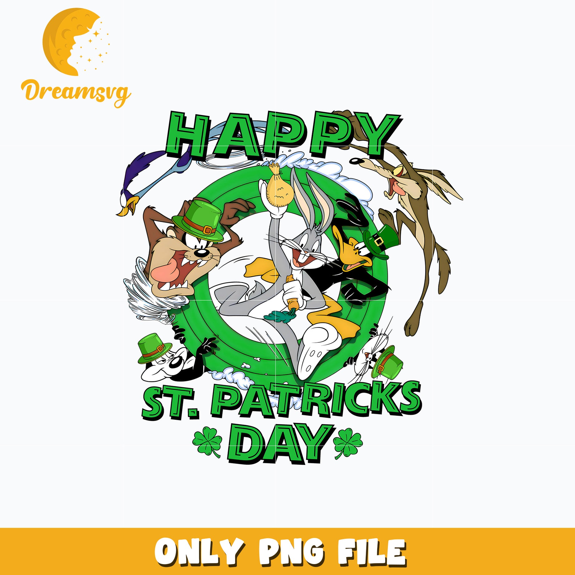 Looney Tunes happy patrick's day Png