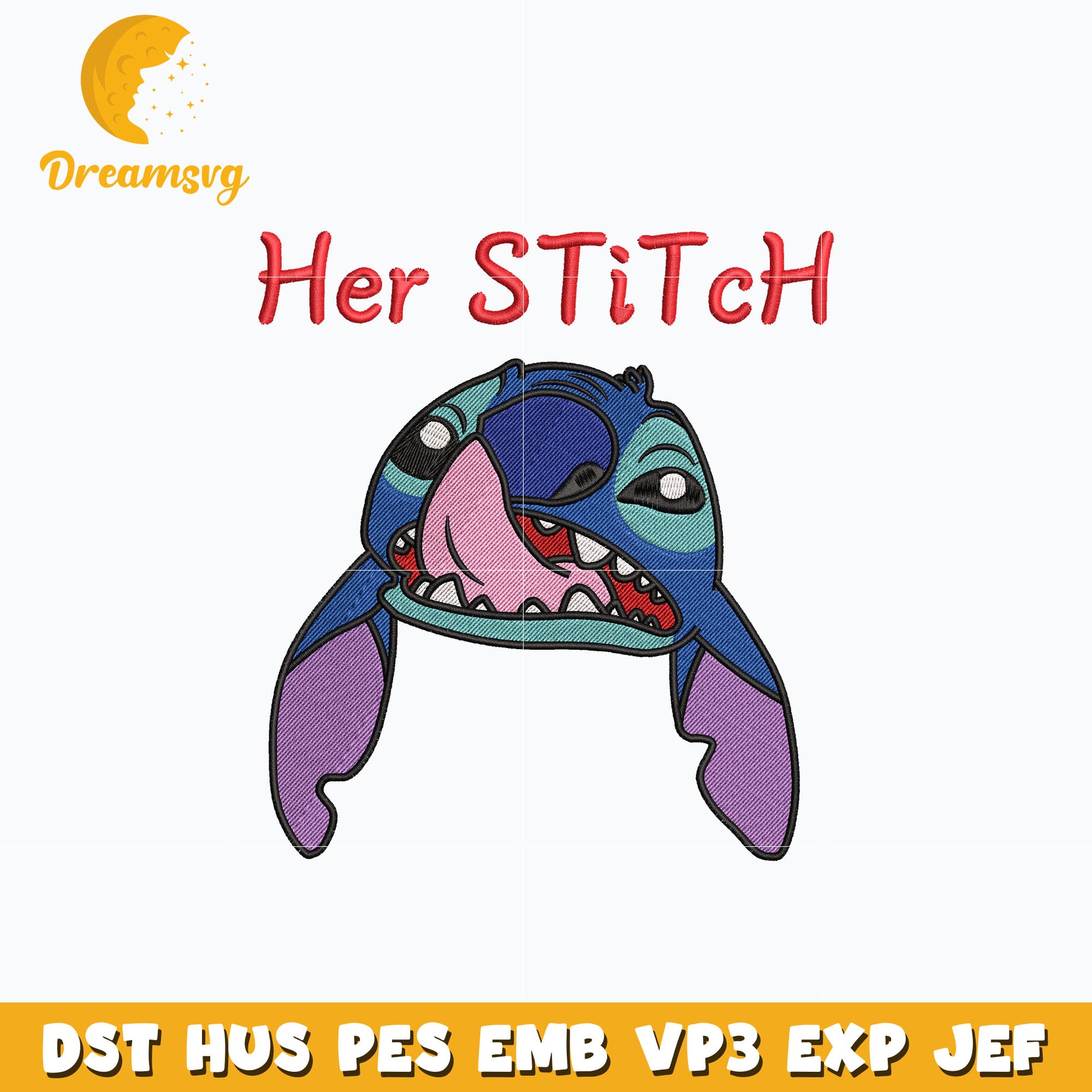 Her Stitch embroidery design