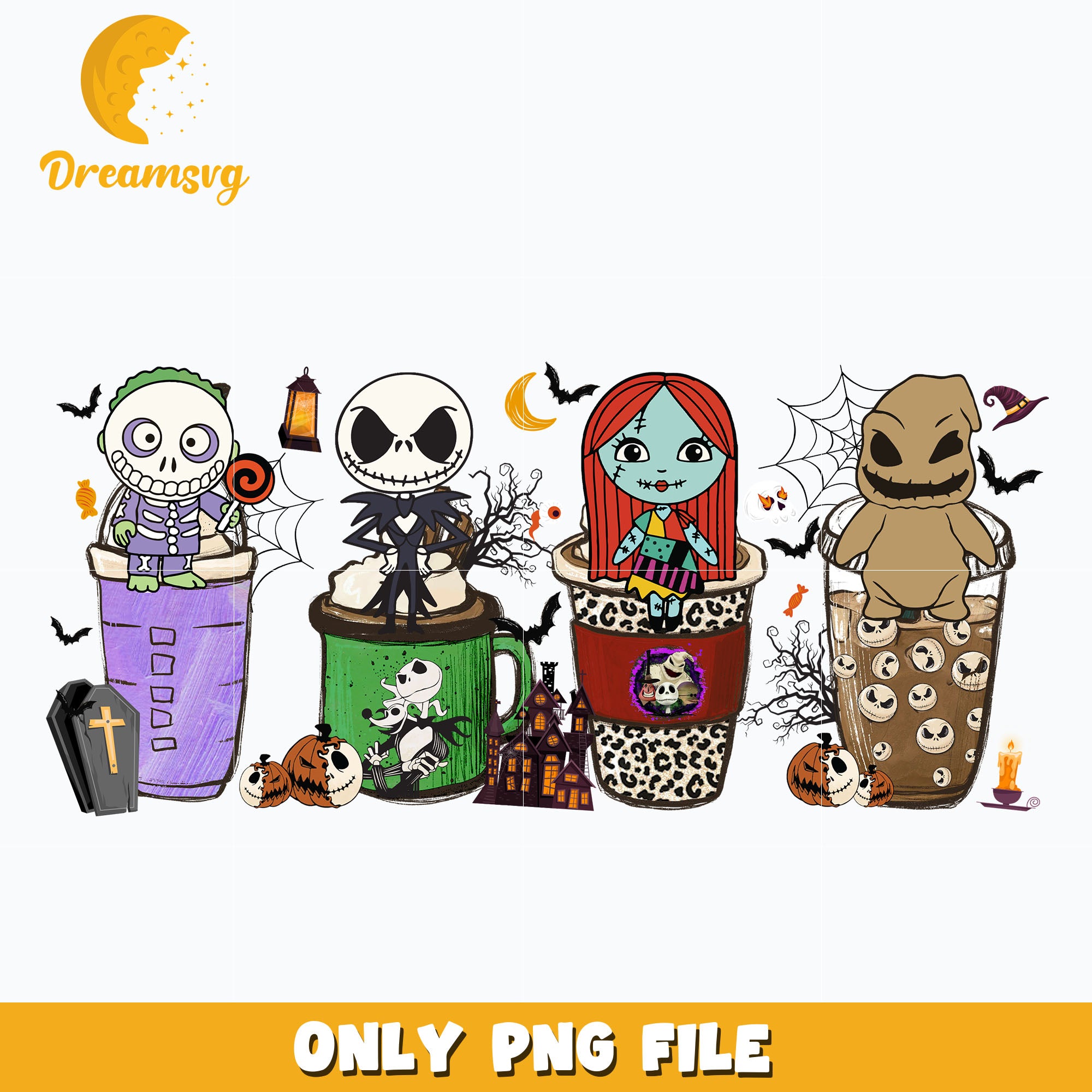 Jack skellington halloween png, Halloween png, Digital download ...