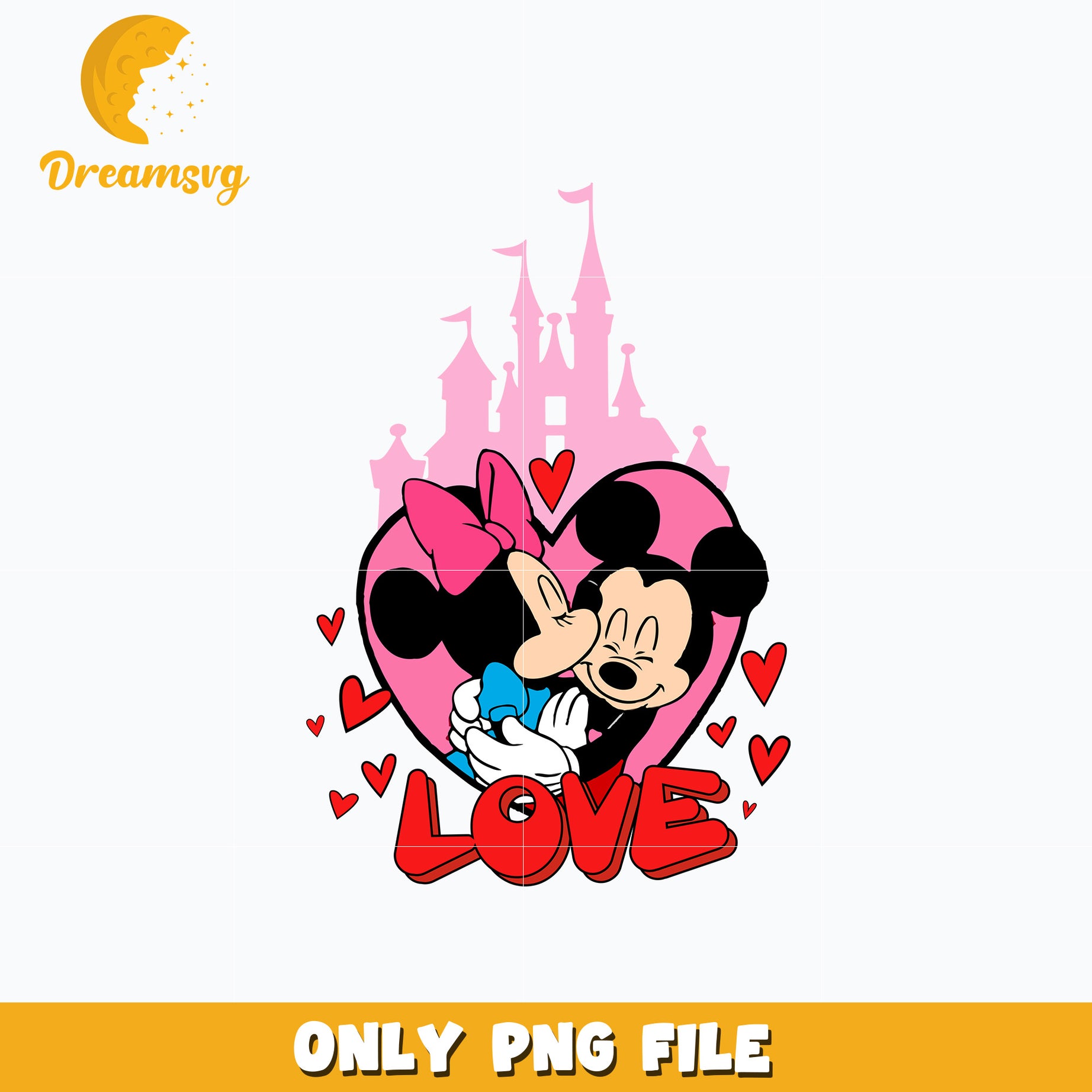 Mickey love valentine png