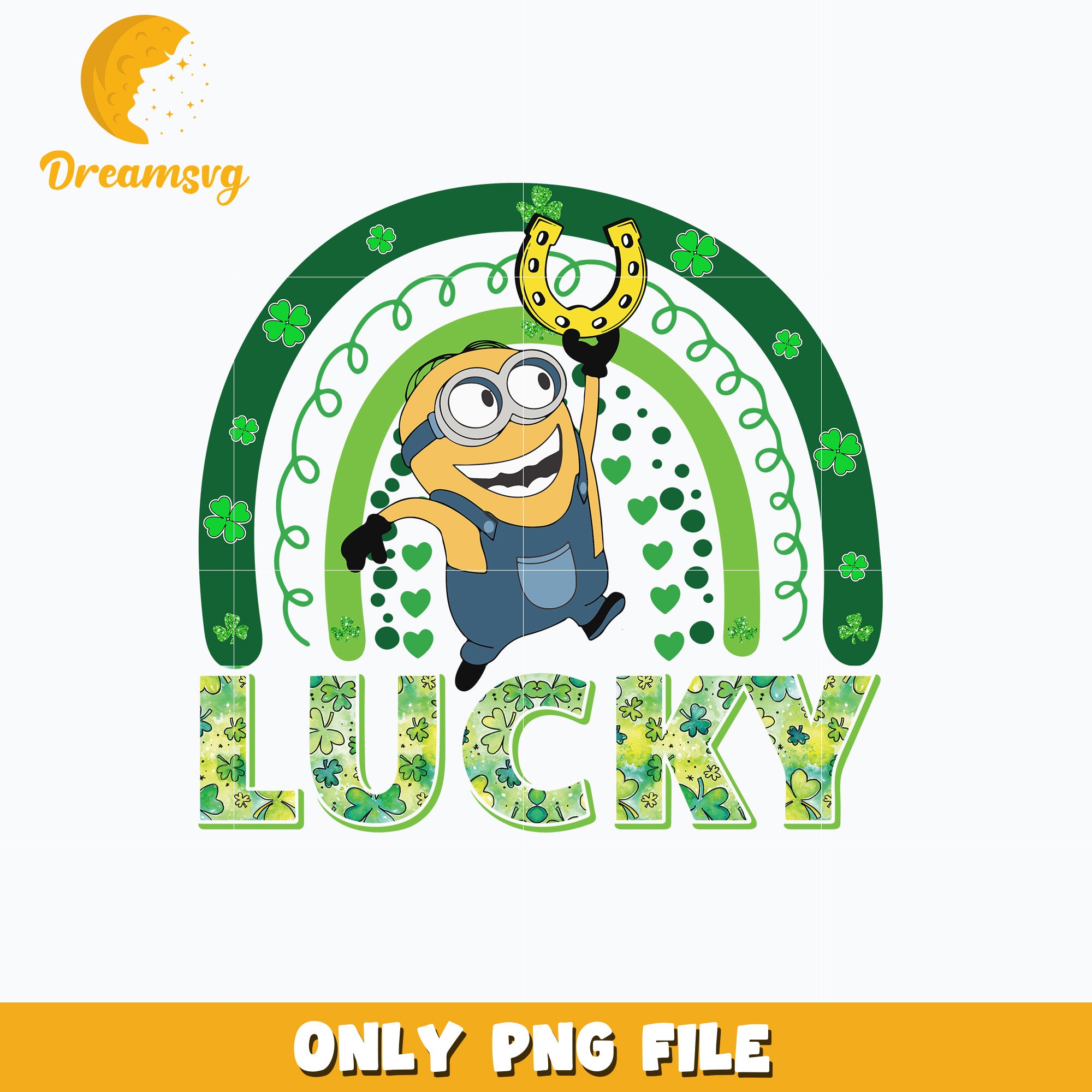 Lucky Minion patrick's day Png – DreamSVG Store