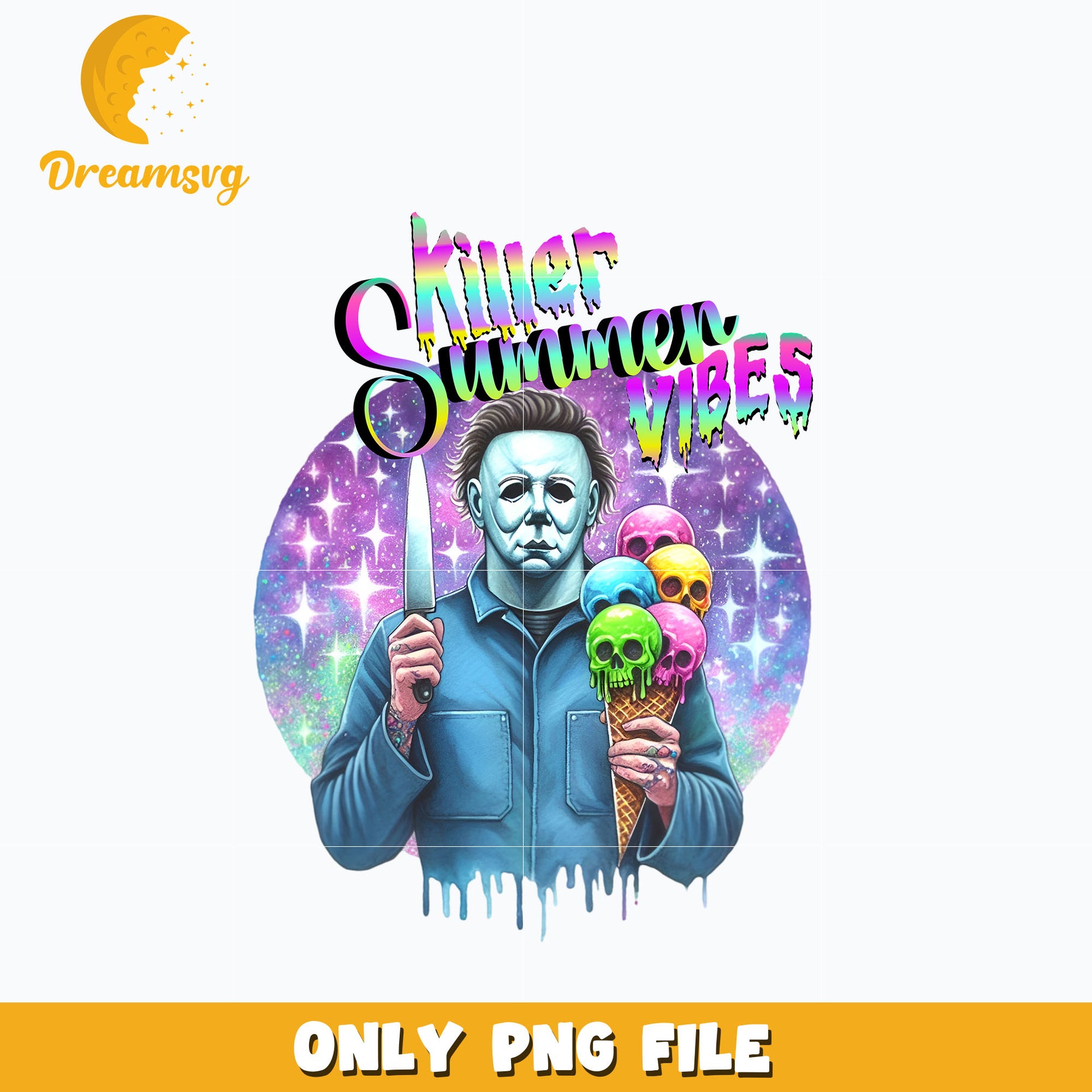 Michael myers killer summer vibes png