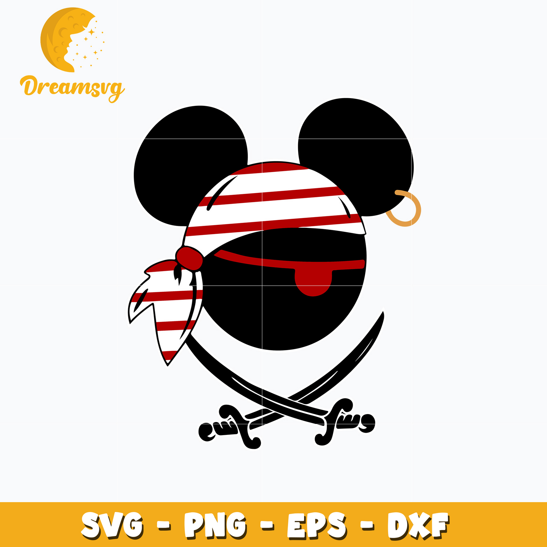 Mickey 2024 pirate hat