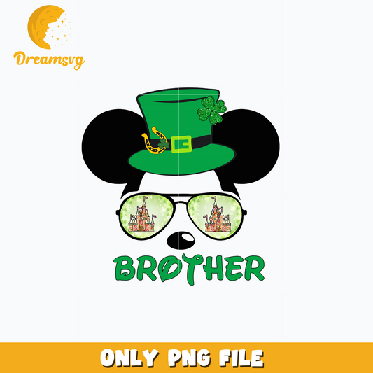 Mickey caslte brother st. patrick's day png
