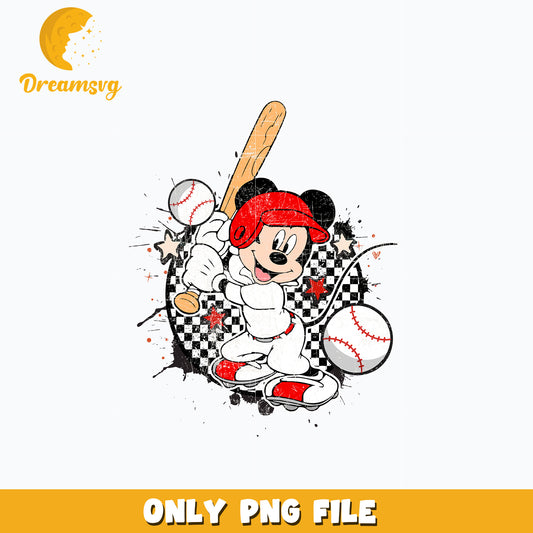 Mickey mouse baseball png