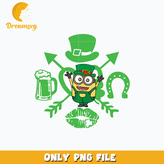 Disney Minion st. patrick's day Png
