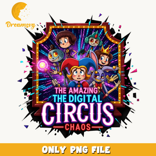 Amazing Digital Circus Chaos PNG, Characters, Fan PNG