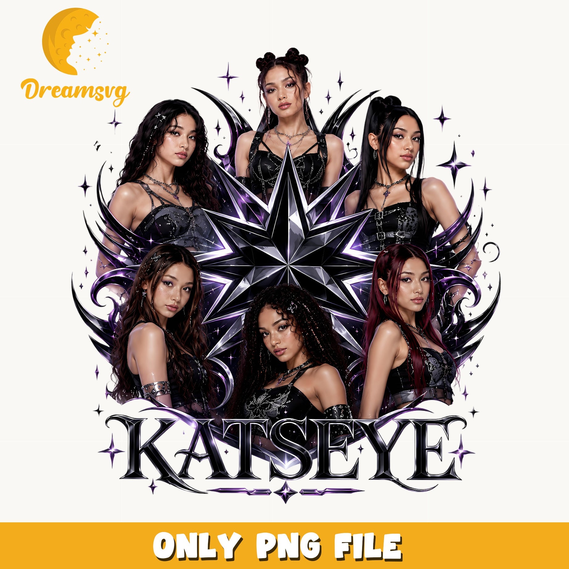Katseye Kpop Girl Group PNG, Katseye Members PNG, Kpop PNG