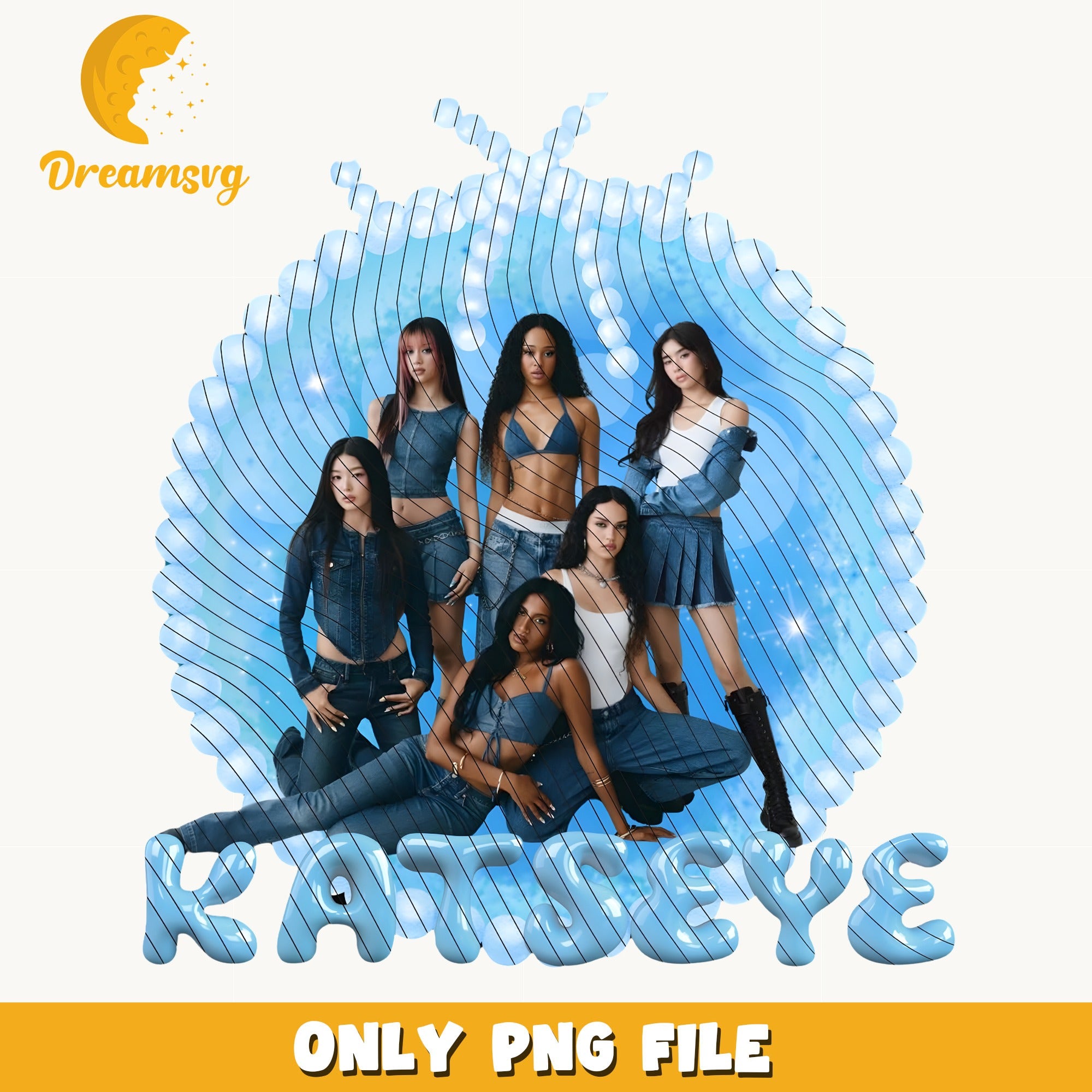 Katseye Kpop Girl Group PNG, Katseye Members PNG, Kpop PNG