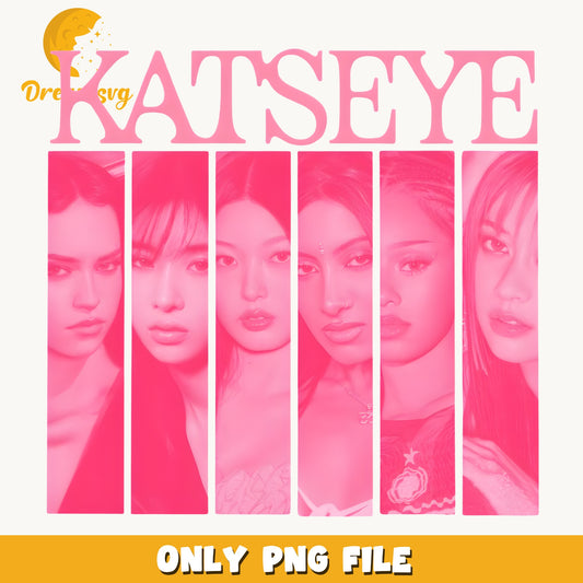 Katseye Kpop Girl Group PNG, Katseye Members PNG, Kpop PNG
