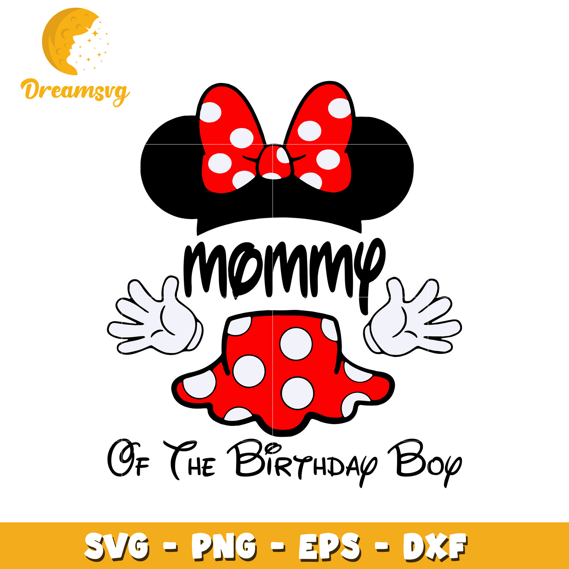 Disney mommy of the birthday boy svg