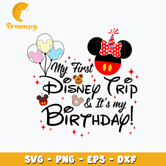 Disney minnie its my birthday svg