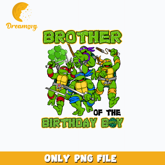 Ninja Turtles brother of the birthday boy png